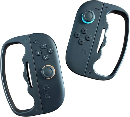 [DROGIA] �yNintendo Switch2 �ɑΉ��zFit Boxing �V���[�Y �Ή� �R���g���[���[ �O���b�v �n���h�� For Nintendo Switch2 Joy-Con ��l�Ǝq�� ���� ����ȒP �l�ԍH�w�݌v 2��(1�g) �u���b