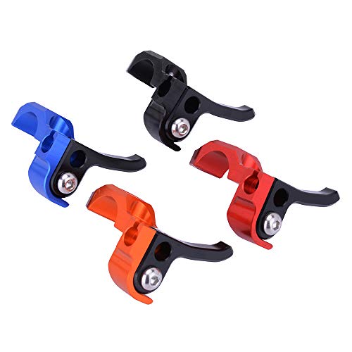 Abrazadera de barra con palanca giratoria AnXin mecanizada para motos XR KDX KLX DRZ azul 7