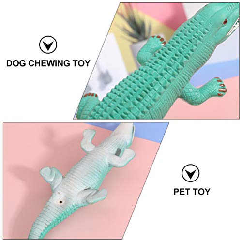 ULTECHNOVO 1Pc Lagarto Em Forma de Cão Dentição Brinquedo Criativo Brinquedo de Estimação Pet Prátic
