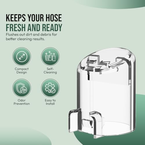 Image of Replacement Accessories for Bissell Little Green HydroSteam Carpet Cleaners - Fits Models # 3618, 3605, 3532, 3700 (Self-Cleaning Hose Tool)