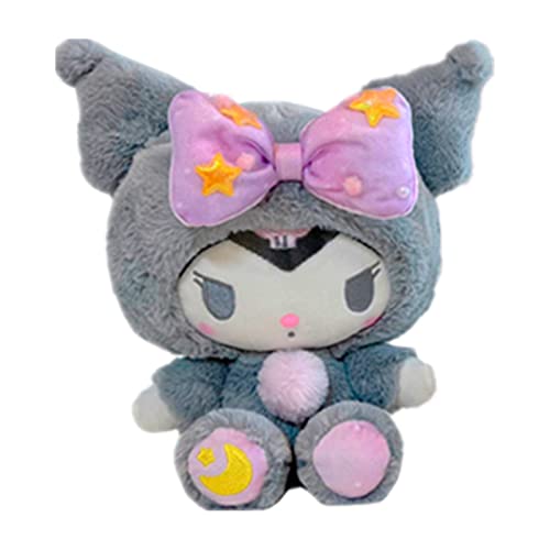 Cute Plush Dolls,9.8In/25Cm My Melody Plush Toys,Kawaii Kromi Plush Dolls,Cartoon Stuffed Animals My Melody Cinnamoroll Plush Toy Anime Kawaii Cute Soft Plushie Appease Girls Doll Toys Gifts (Kuromi) #TOP18