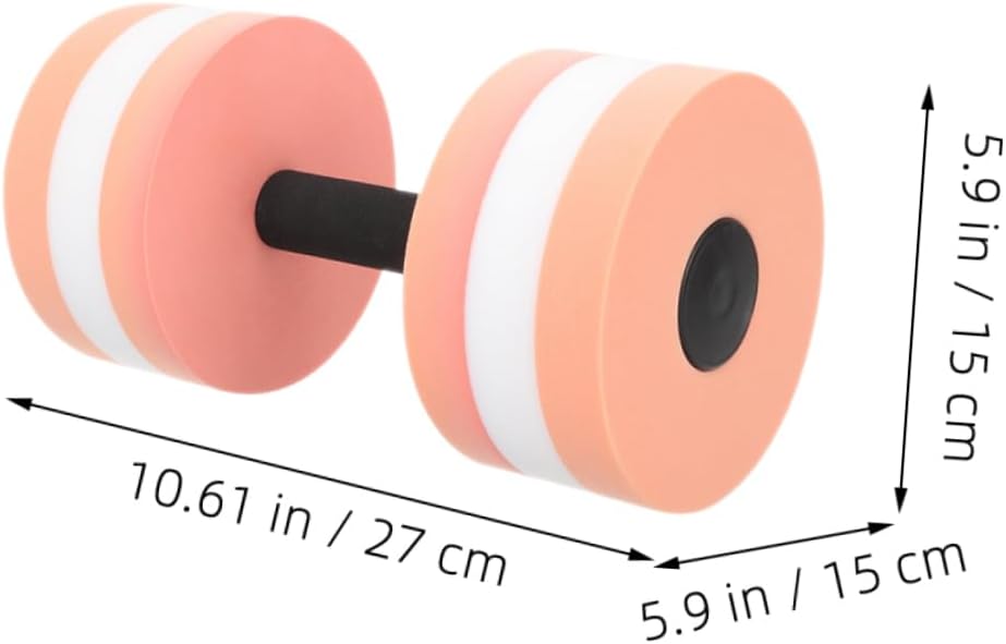 KESYOO 4Pcs Water Dumbbells for Pool Exercise Aquatic Fitness Equipment for Adults Water Weights for Balance Coordination for Water Aerobics Rehabilitation