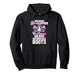 This Princess Wears Motorcycle Boots Hoodie Biker Babe Chick