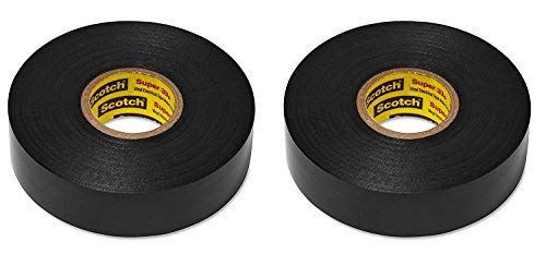 Scotch Super 33+ Vinyl Electrical Tape, 3/4 Inch X 66-Foot (2 Pack) #TOP1