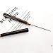 Wooden Handle Scratch Awl Tool, 2 PCS for Leather Hole Punch, Sewing and Leather Craft Repair