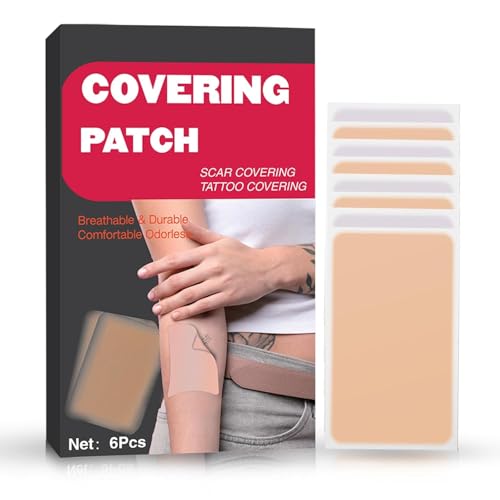 Cerotti per coprire tatuaggi, 6 pezzi, coprono efficacemente tatuaggi, cicatrici