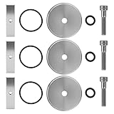 Frost Plug 5.9 12V,5.9 Freeze Plug Freeze Plugs Radiator and Accessories 15pcs Freeze Plug Kit Replacement for Engine 1989‑2007 5.9L 12-24 Valve