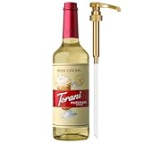 Torani Puremade Syrup, Irish Cream Flavoring for Drinks, Glass Bottle with Pump Included, 25.4 Fl Oz