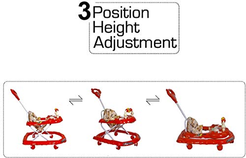 Goyals-Cartoon-Baby-Adjustable-Walker-Music-Rattles-with-Parental-Handle-Red