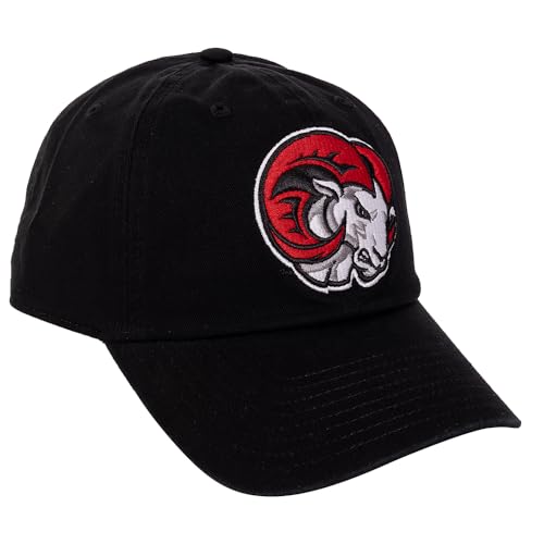 Gorra ajustable bordada negro estilo A miniatura 1