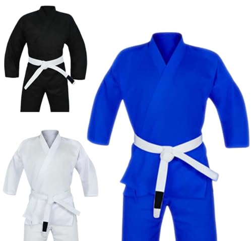 URBANSBEE Kimono Jiu Jitsu, BJJ Gi Premium ligero Jiu Jitsu uniforme para hombres mujeres de mma artes marciales entrenamiento