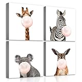 MONTAGE: schnelle und einfache Montage; Bild bereit, um an der Wand zu hängen