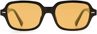 Generic Orange Sunglasses, Orange Lens Sunglasses, Trendy Orange Sunglasses, Oversized Orange Sunglasses, Unisex…, Large