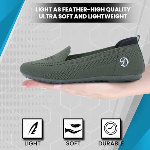 Image of DOCTOR EXTRA SOFT Flexible Memory Foam Women's Shoes for Walking Gym Training | Casual Sports,Slip-On,Lightweight Lace up Jutis Bellies Classy Ballerina for Ladies and Girls New-D-1003