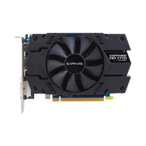 sapphire 11201-25-20g video card, amd radeon hd 7770 ghz edition 1gb gddr5 dvi/hdmi/displayport pci-express (sapphire 11201-25-20g)