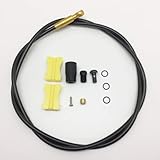 SHIMANO BREMSLEITUNG RESIN 1700MM SCHW.(12) KÜRZBAR, GERADER ANSCHLUSS I-SMBH90SBLSL170