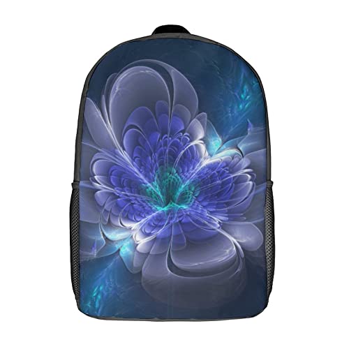 Sac à dos imprimé 3D pour le lycée et les sorties décontractées Fractal Fashion