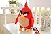 Wjfijz Giocattoli di Peluche Angry Birds Simpatici Giocattoli di Peluche Regali di Compleanno per Bambini per Bambini 30CM Rosso