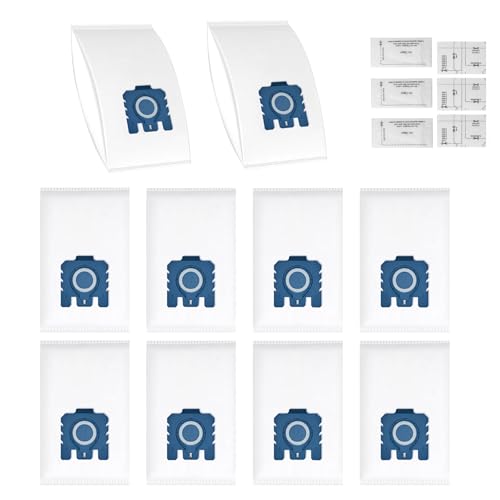 Pure Realm 16 Stück Zubehörset für Miele GN 3D Staubsauger S2 S4 S5 S6 S8340 Staubsaugerbeutel Complete C2/C3 Classic C1 Staubsauger Filtersack (10 Beutel inkl 3 Abluftfilter & 3 Motorschutzfilter)
