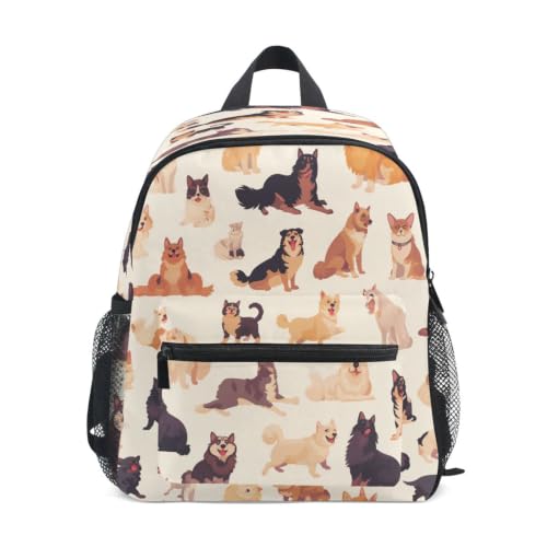 Chiens moelleux amical sac à dos enfant pour une rentrée scolaire sereine