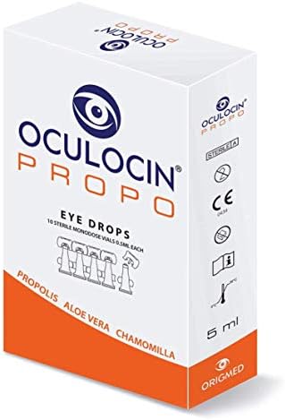 OCULOCIN PROPO Eye Drops 10 Monodose Vials - IMMEDIATE Relief for Tired Irritated Dry Eyes
