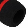 Microphone Foam Cover, 30 Pcs Handheld Stage Microphone Windscreen Foam Mic Cover Black 80x55mm #5