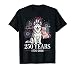Siberian Husky American Flag 250 Years Patriotic Dog Lovers T-Shirt