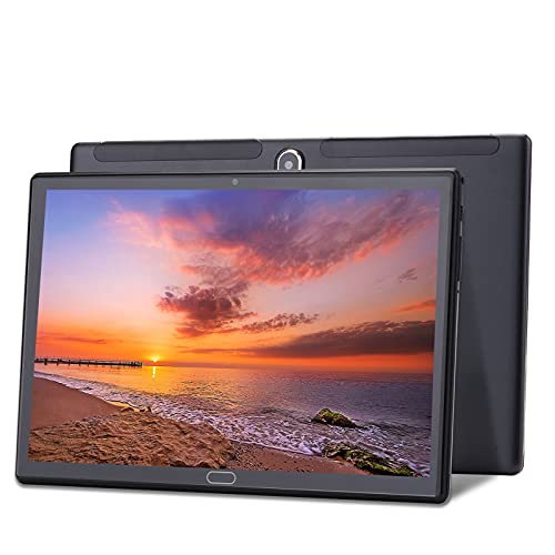 10.1 inch Android 8.1 Metal Ultra-Thin Flat Panel Dual SIM Card Slot 2.5D Flat Glass Touch Screen 2GB RAM 32GB ROM 3G Phablet Built-in Bluetooth WiFi GPS Tablet with(Gray)