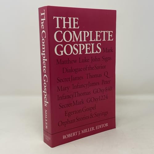 The Complete Gospels 0944344305 Book Cover
