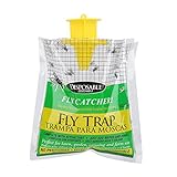 Fácil de usar, solo agregue agua a la bolsa para disolver el atrayente en el interior y cuélguelo en el lugar que desee, luego producirá el olor que puede atraer a las moscas.