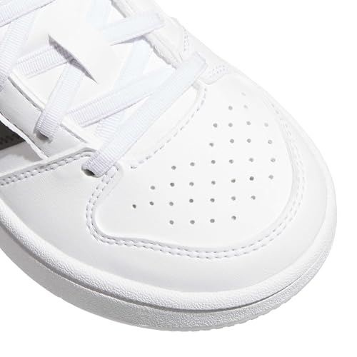 adidas Unisex-Kids Hoops Classic El C, White/Black/Orbit Grey, 2 - image 7