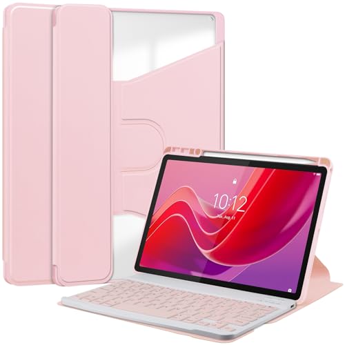 Clavier iPad Pro 13 M4 housse de protection rose pour modèle A2925 A2926