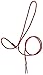 Tough1 Poly Rope Pocket Halter - Red