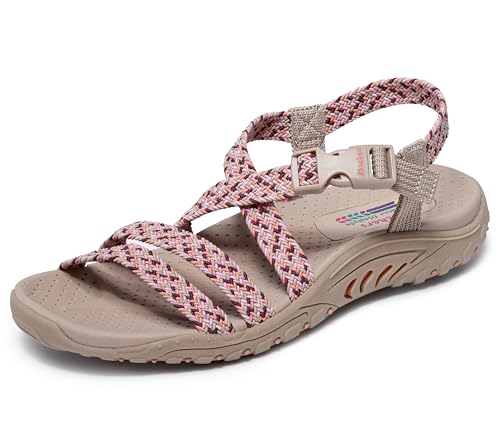 Sandalias deportivas Mujer Skechers Reggae que alivian el cansancio al caminar