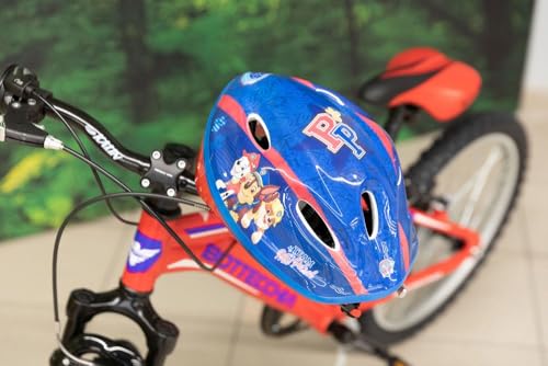 Casco infantil anticaídas Nickelodeon turquesa ajustable 52-56 cm 6