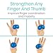 Vive Exercise Putty (4-Pack) - Therapeutic, Occupational and Therapy Tool - Thinking and Stress - Finger, Hand Grip Strength Exercises - Extra Soft, Soft, Medium, Firm Sensory Kit - Squeezable Ball