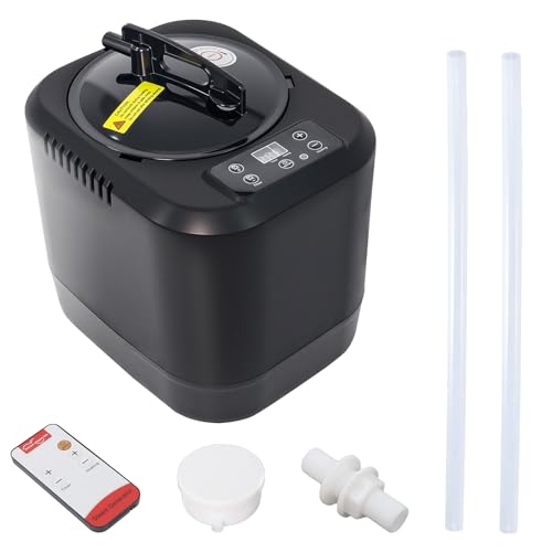 Wadoy Sauna Steamer Machine, 4L 1200W Fast Heating Portable Home Sauna Steamer with Remote Control, Home Steam Generator - with 9-Level Adjustable Steamer, Steam Cup, for Home Spa Sauna Accessories