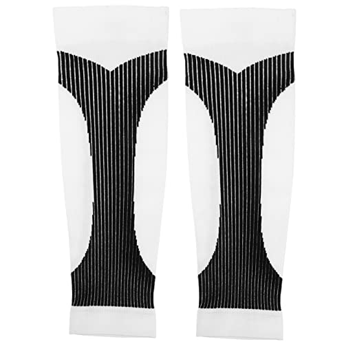 DEARMAMY 2Pcs Sports Compression Calf Sleeves Breathable Lightweight Leg Sleeves for Running Basketball and Outdoor Activities Prevents Friction and Provides Comfort