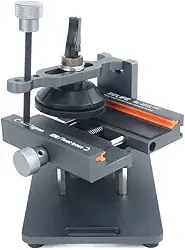 Separador de Tela LCD Universal para Celular com Aquecimento - Ferramenta Separação Vidro da e Capa Traseira Apoio Rotativo 360 Copo Sucção Liga Alumínio Reparo