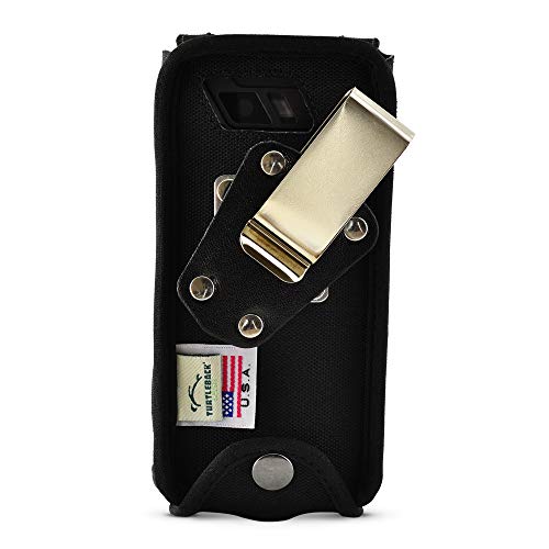 Turtleback Sonim Xp5S Case Heavy Duty Fitted Nylon Case With With Clear Plastic Front, Rotating Removable Metal Belt Clip, Fits Sonimxp5S Phone - Made In Usa #TOP1