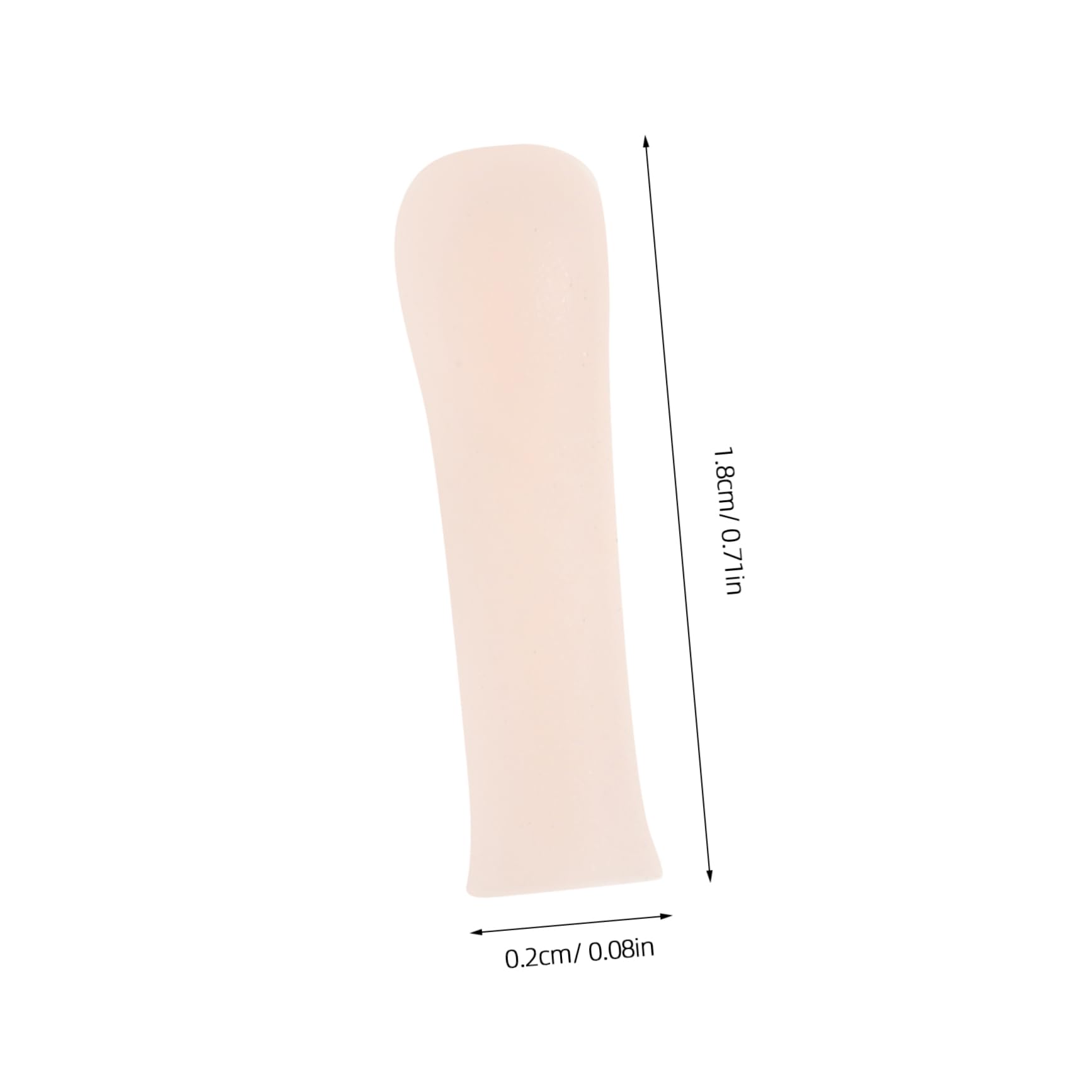 Ipetboom 10pcs Ear Spoon Tips Accessory Set Silicone Ear Spoon Tips Replacement for Ear Cleaner Safe Comfortable for Boys and Girls Adults