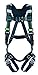 MSA 10150150 Evotech Arc Flash Full-Body Harness with Back Web Loop, Quick-Connect Leg Straps, Shoulder Padding, Super X-Large Size