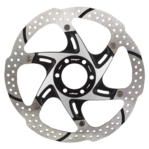 TRP 33 Disc Brake Rotor - 180mm, 6-Bolt, Silver/Black