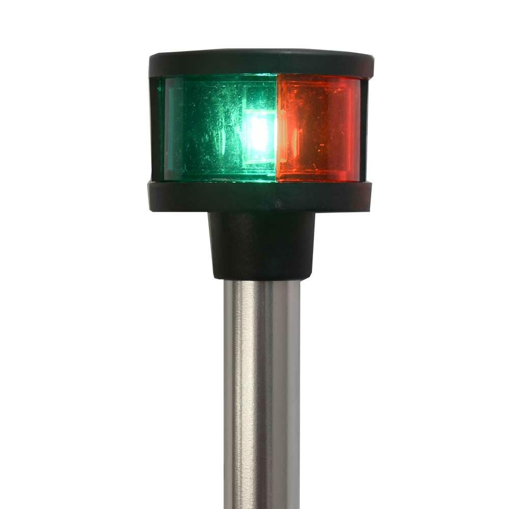 Perko Boat Bow Navigation Light 1612SPL020 | 18 Inch Red/Green 12 Volt