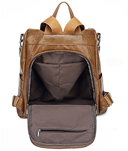 YIZICHOO Donna Zainetto Ecopelle Zaino Pelle