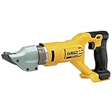 DEWALT 20V MAX Metal Shear, Swivel Head, Double Cut, 14GA, Tool Only (DCS494B) , Brown