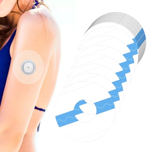 Parches de cubierta de sensores, impermeables, autoadhesivos, para Freestyle Libre 2 CGM, paquete de 30, cómodos y transpirables para deportes al aire libre