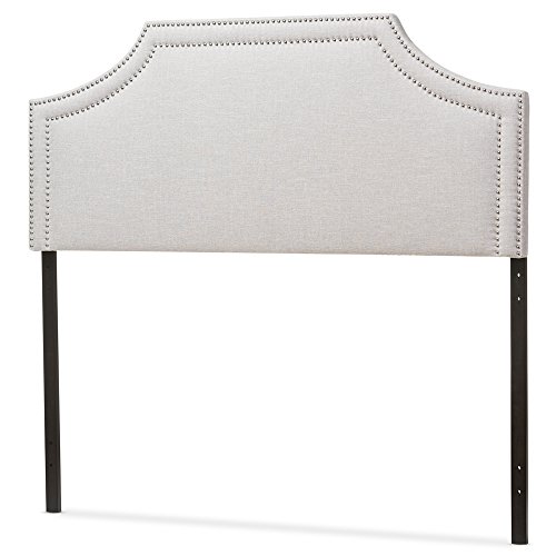 Baxton Studio Guifford Headboard, Queen, Greyish Beige #TOP1