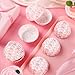 Pink Bow Cupcake Liners 300 Pcs Coquette Bow Floral Cupcake Wrappers Baking Cups Baking Standard Liners Holders for Baby Shower Wedding Bachelorette Bridal Showers Birthday Party Decoration