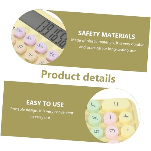Calculadora electrónica decorativa Angoily para el escritorio de casa 3